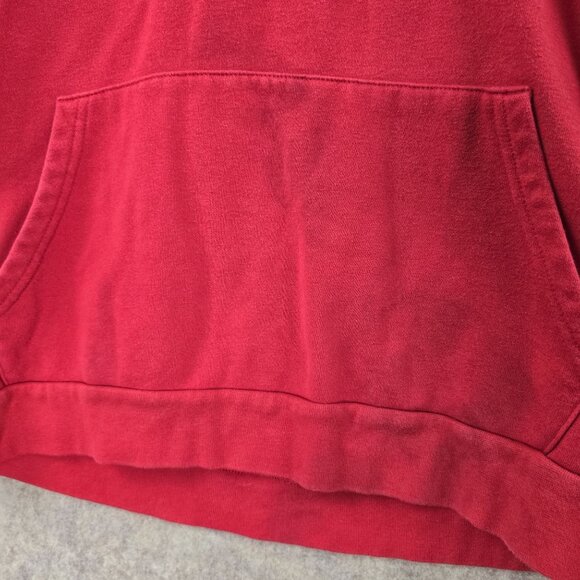 Under Armour Youth X-Large Red Hoodie With Kangaroo Pocket & American Flag Logo - Picture 3 of 6